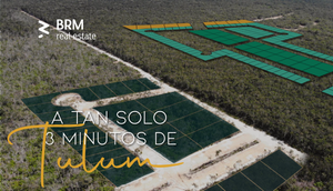 Lote residencial, a un súper precio de inversión, ubicado en Tulum.