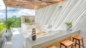 Penthouse de una recámara en Aldea Zamá, Tulum.