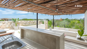 Penthouse de dos habitaciones en Aldea Zamá, Tulum.