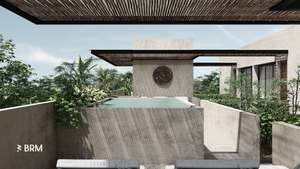 Dos habitaciones con alberca privada en Tulum