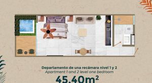 DEPARTAMENTO EN VENTA EN TULUM