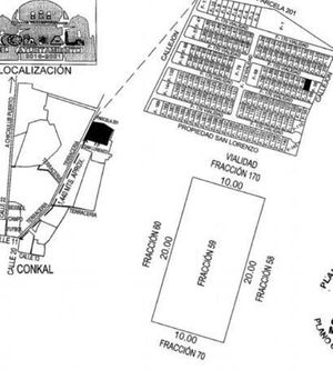 Terreno/lote residencial en Paraíso Conkal