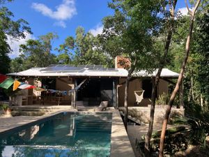 Hermosa casa en la selva de Tulum