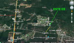 Terreno para desarrollar al norte de Mérida, entre los club de golf