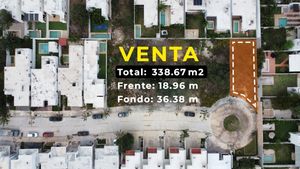 Venta: Terreno 338.67 m2  Zendera Residencial - Conkal