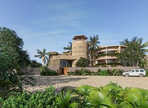 Penthouse de lujo en la playa. En Chicxulub