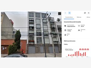 Departamento en Venta en Doctores Cuauhtémoc