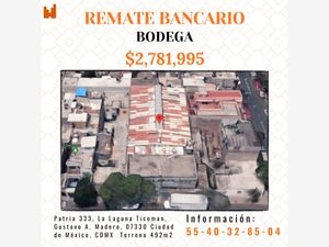 Bodega en Venta en La Laguna Ticoman Gustavo A. Madero