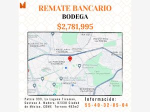 Bodega en Venta en La Laguna Ticoman Gustavo A. Madero