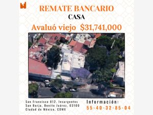 Casa en Venta en Insurgentes San Borja Benito Juárez