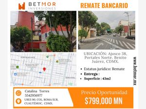 Departamento en Venta en Portales Norte Benito Juárez