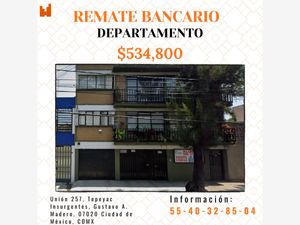 Departamento en Venta en Tepeyac Insurgentes Gustavo A. Madero