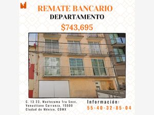 Departamento en Venta en Moctezuma 1a Sección Venustiano Carranza