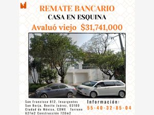 Casa en Venta en Insurgentes San Borja Benito Juárez