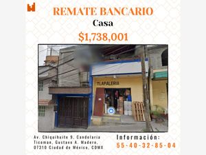 Casa en Venta en Candelaria Ticomán Gustavo A. Madero