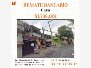 Casa en Venta en Candelaria Ticomán Gustavo A. Madero