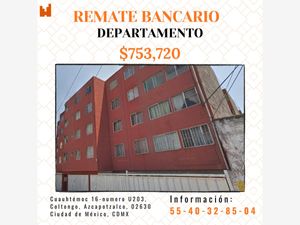 Departamento en Venta en Coltongo Azcapotzalco