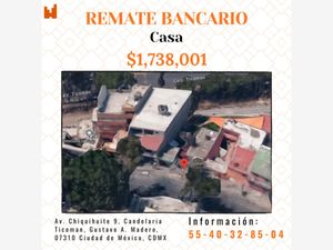 Casa en Venta en Candelaria Ticomán Gustavo A. Madero