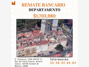 Departamento en Venta en Del Valle Centro Benito Juárez