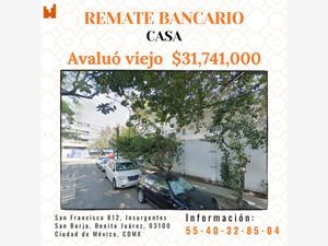 Casa en Venta en Insurgentes San Borja Benito Juárez