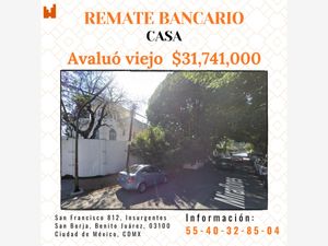 Casa en Venta en Insurgentes San Borja Benito Juárez