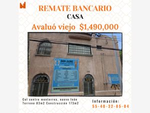 Casa en Venta en Centro Monterrey