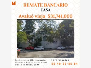 Casa en Venta en Insurgentes San Borja Benito Juárez