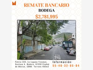 Bodega en Venta en La Laguna Ticoman Gustavo A. Madero