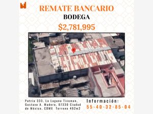 Bodega en Venta en La Laguna Ticoman Gustavo A. Madero