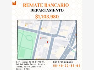 Departamento en Venta en Del Valle Centro Benito Juárez