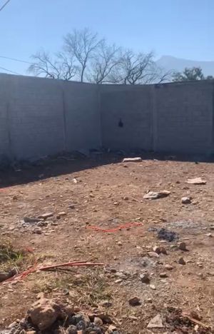 TERRENO EN VENTA SANTIAGO N.L  EL CERRITO