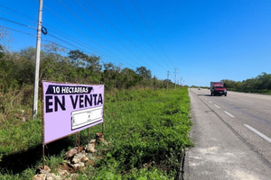 Gran terreno de 10 hectáreas al norte de Mérida