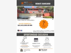 Casa en Venta en Lomas de Chapultepec I Sección Miguel Hidalgo