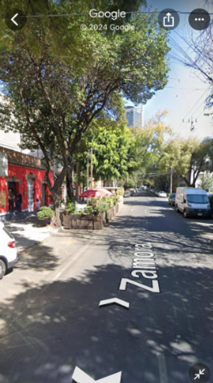 Terreno bien ubicado en La Calle Zamora Colonia Condesa