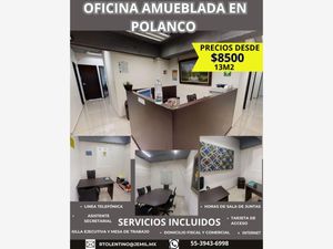 Oficina en Renta en Polanco I Sección Miguel Hidalgo