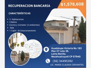 Casa en Venta en Loma Bonita Nezahualcóyotl