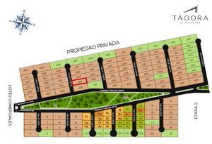 ¡Oportunidad! Terreno en Privada Residencial Tágora de 420 m2 en Etapa 1 Conkal