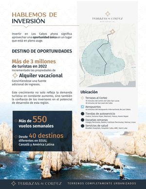 terrenos urbanizados en venta cabo san lucas