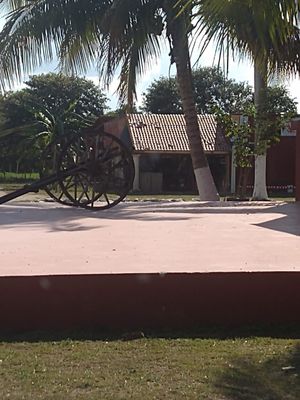 Terreno con obra gris en el Yucatan Polo Club