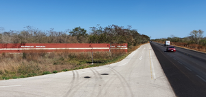 Terreno Comercial sobre carretera Conkal - Chicxulub Puerto