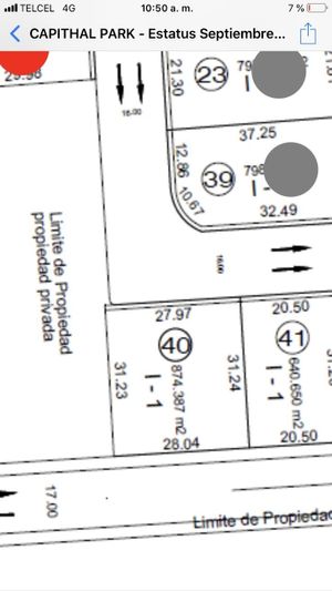 LOTE EN VENTA, CAPITHAL PARK TESISTAN