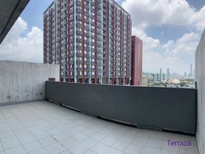 Renta departamento con terraza en Centro Cuauhtémoc, Centro de Monterrey