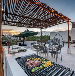 Los penthouse cuentan con roof garden