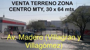 TERRENO COMERCIAL EN VENTA CENTRO DE MONTERREY