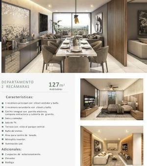 DEPARTAMENTO EN VENTA EN MERIDA F-2264,  2 REC.  ENSO MONTEBELLO $$6,880,778 MN