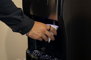 Estación de café y agua todo incluido