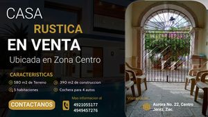 CASA DE VENTA EN JEREZ (ZONA CENTRO)