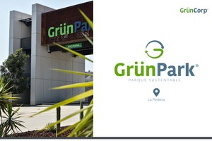 Lote en venta dentro de Parque industrial Grunpark la Piedrera