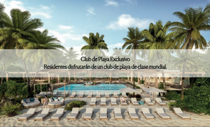 Departamento en preventa Mayakoba Playa del carmen