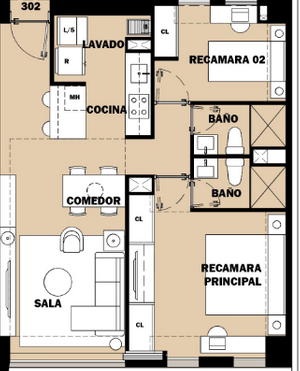 Departamentos en preventa torre Plenus, colonia Americana